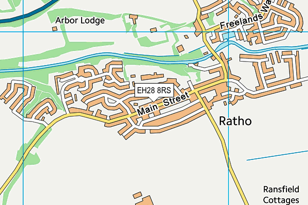 EH28 8RS map - OS VectorMap District (Ordnance Survey) EH28 8RS map - OS VectorMap District (Ordnance Survey)