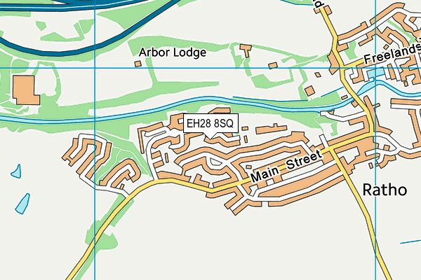 EH28 8SQ map - OS VectorMap District (Ordnance Survey) EH28 8SQ map - OS VectorMap District (Ordnance Survey)