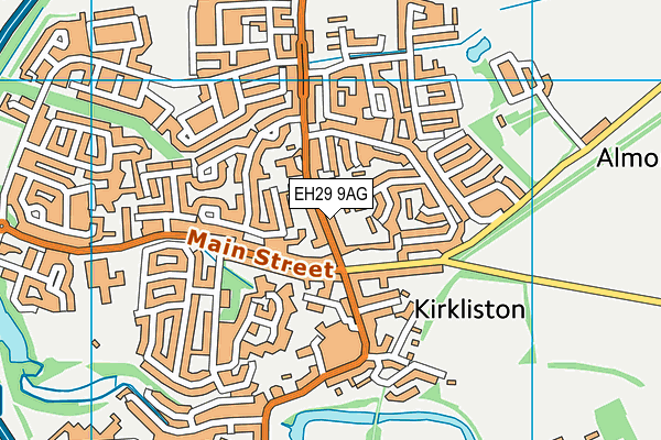 EH29 9AG map - OS VectorMap District (Ordnance Survey) EH29 9AG map - OS VectorMap District (Ordnance Survey)