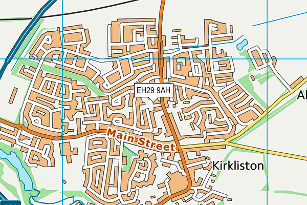 EH29 9AH map - OS VectorMap District (Ordnance Survey) EH29 9AH map - OS VectorMap District (Ordnance Survey)
