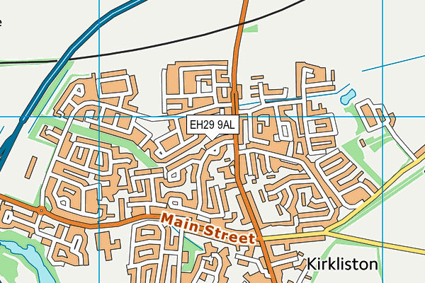 EH29 9AL map - OS VectorMap District (Ordnance Survey) EH29 9AL map - OS VectorMap District (Ordnance Survey)