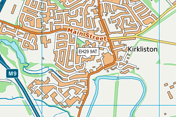 EH29 9AT map - OS VectorMap District (Ordnance Survey) EH29 9AT map - OS VectorMap District (Ordnance Survey)
