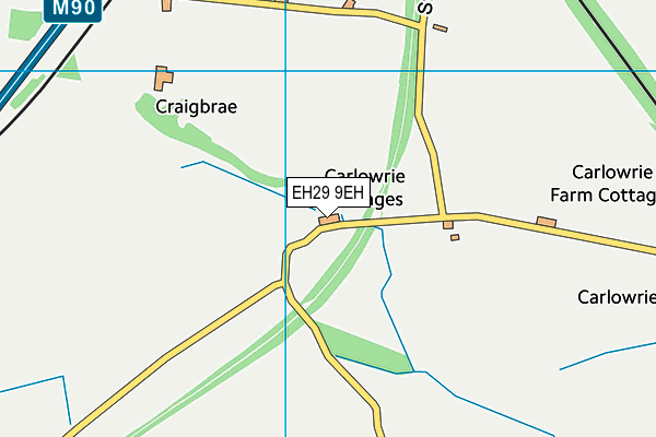 EH29 9EH map - OS VectorMap District (Ordnance Survey) EH29 9EH map - OS VectorMap District (Ordnance Survey)