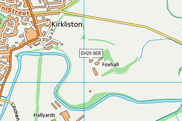 EH29 9ER map - OS VectorMap District (Ordnance Survey) EH29 9ER map - OS VectorMap District (Ordnance Survey)