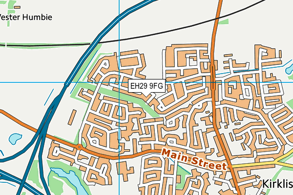 EH29 9FG map - OS VectorMap District (Ordnance Survey) EH29 9FG map - OS VectorMap District (Ordnance Survey)