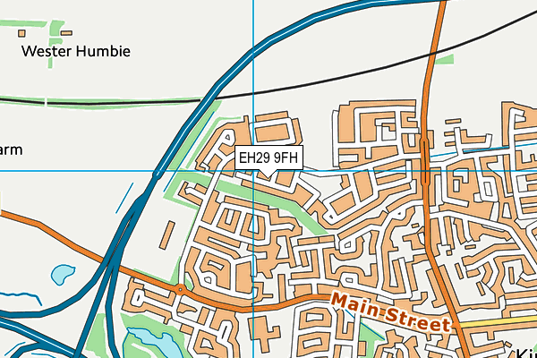 EH29 9FH map - OS VectorMap District (Ordnance Survey) EH29 9FH map - OS VectorMap District (Ordnance Survey)
