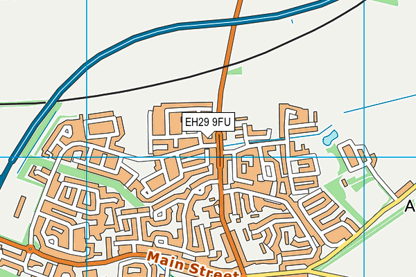 EH29 9FU map - OS VectorMap District (Ordnance Survey) EH29 9FU map - OS VectorMap District (Ordnance Survey)