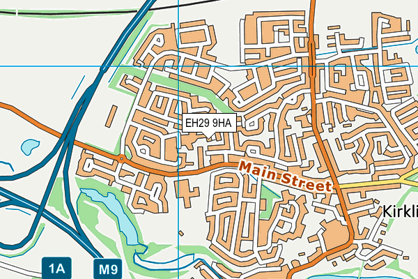 EH29 9HA map - OS VectorMap District (Ordnance Survey) EH29 9HA map - OS VectorMap District (Ordnance Survey)