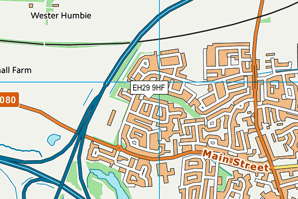 EH29 9HF map - OS VectorMap District (Ordnance Survey) EH29 9HF map - OS VectorMap District (Ordnance Survey)