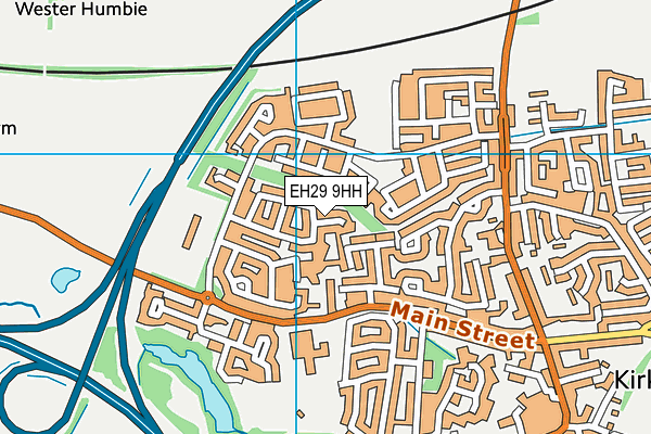 EH29 9HH map - OS VectorMap District (Ordnance Survey) EH29 9HH map - OS VectorMap District (Ordnance Survey)