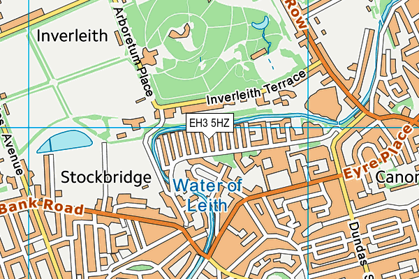 EH3 5HZ map - OS VectorMap District (Ordnance Survey) EH3 5HZ map - OS VectorMap District (Ordnance Survey)