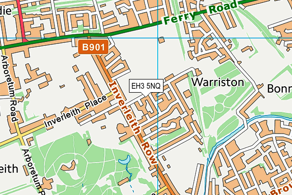 EH3 5NQ map - OS VectorMap District (Ordnance Survey) EH3 5NQ map - OS VectorMap District (Ordnance Survey)