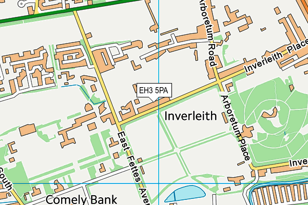 EH3 5PA map - OS VectorMap District (Ordnance Survey) EH3 5PA map - OS VectorMap District (Ordnance Survey)
