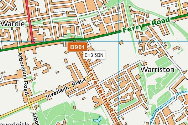 EH3 5QN map - OS VectorMap District (Ordnance Survey) EH3 5QN map - OS VectorMap District (Ordnance Survey)