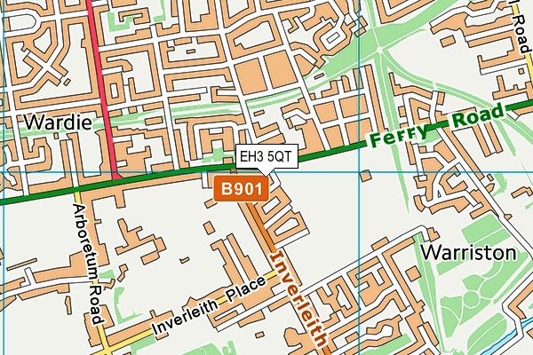 EH3 5QT map - OS VectorMap District (Ordnance Survey) EH3 5QT map - OS VectorMap District (Ordnance Survey)