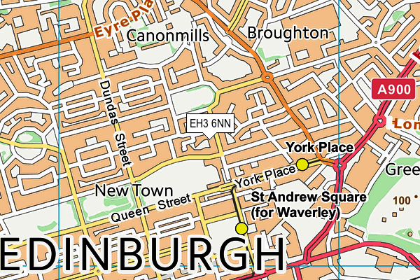 EH3 6NN map - OS VectorMap District (Ordnance Survey) EH3 6NN map - OS VectorMap District (Ordnance Survey)