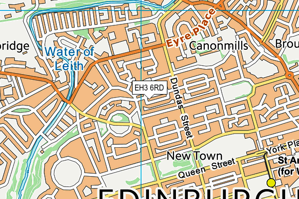 EH3 6RD map - OS VectorMap District (Ordnance Survey) EH3 6RD map - OS VectorMap District (Ordnance Survey)
