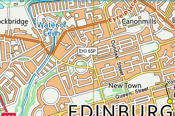 EH3 6SP map - OS VectorMap District (Ordnance Survey) EH3 6SP map - OS VectorMap District (Ordnance Survey)