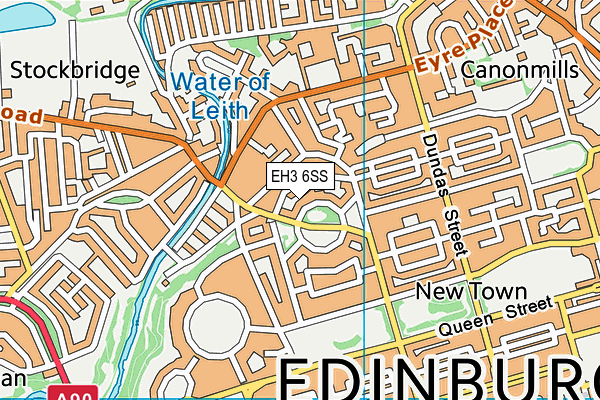 EH3 6SS map - OS VectorMap District (Ordnance Survey) EH3 6SS map - OS VectorMap District (Ordnance Survey)