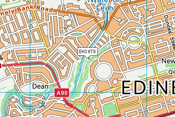 EH3 6TS map - OS VectorMap District (Ordnance Survey) EH3 6TS map - OS VectorMap District (Ordnance Survey)