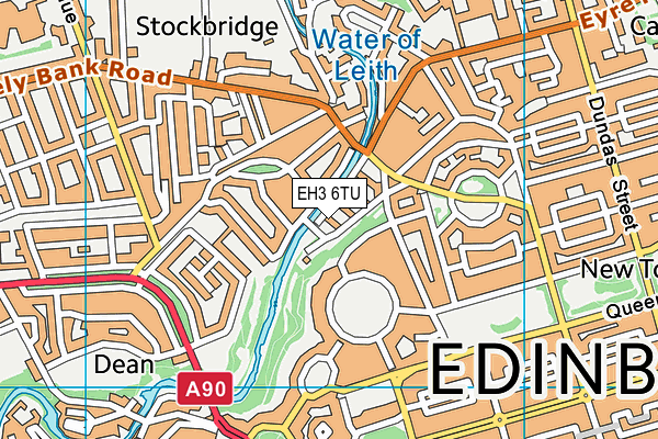 EH3 6TU map - OS VectorMap District (Ordnance Survey) EH3 6TU map - OS VectorMap District (Ordnance Survey)