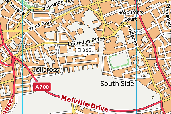 EH3 9GL map - OS VectorMap District (Ordnance Survey) EH3 9GL map - OS VectorMap District (Ordnance Survey)