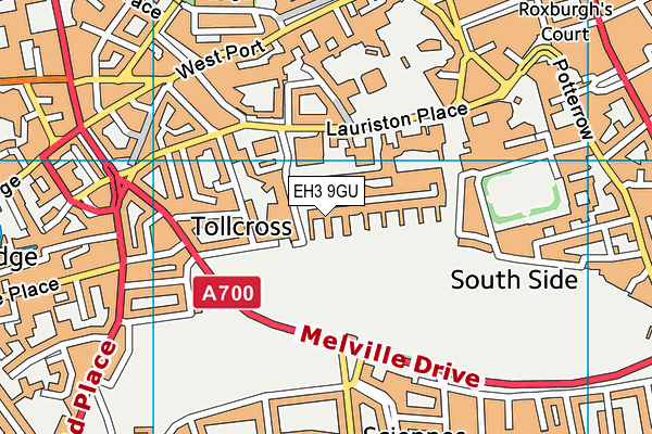 EH3 9GU map - OS VectorMap District (Ordnance Survey) EH3 9GU map - OS VectorMap District (Ordnance Survey)