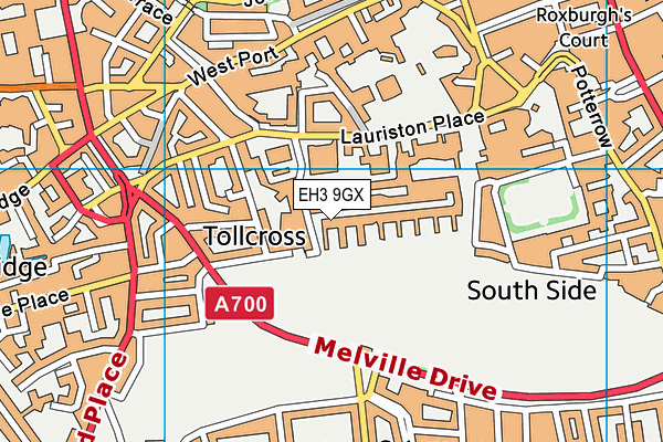 EH3 9GX map - OS VectorMap District (Ordnance Survey) EH3 9GX map - OS VectorMap District (Ordnance Survey)