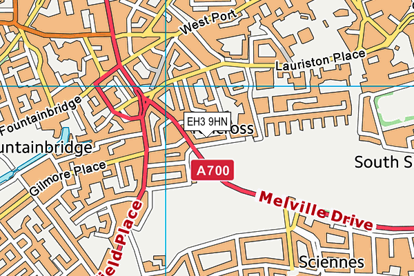 EH3 9HN map - OS VectorMap District (Ordnance Survey) EH3 9HN map - OS VectorMap District (Ordnance Survey)