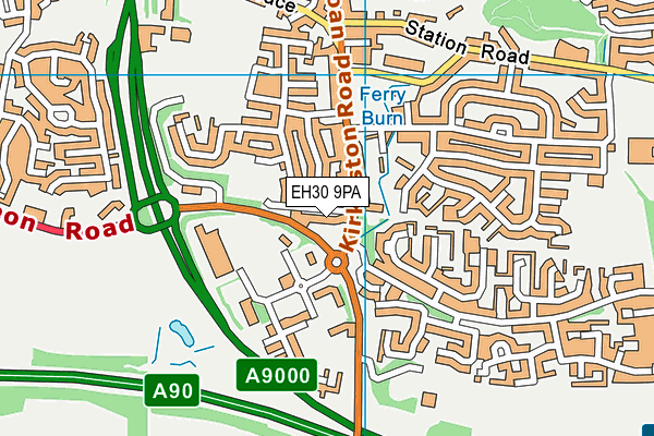 EH30 9PA map - OS VectorMap District (Ordnance Survey) EH30 9PA map - OS VectorMap District (Ordnance Survey)