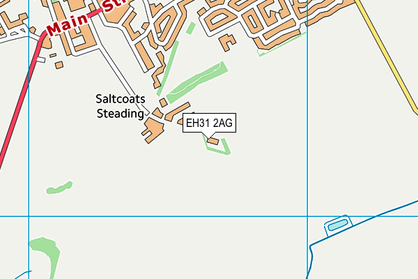 EH31 2AG map - OS VectorMap District (Ordnance Survey) EH31 2AG map - OS VectorMap District (Ordnance Survey)