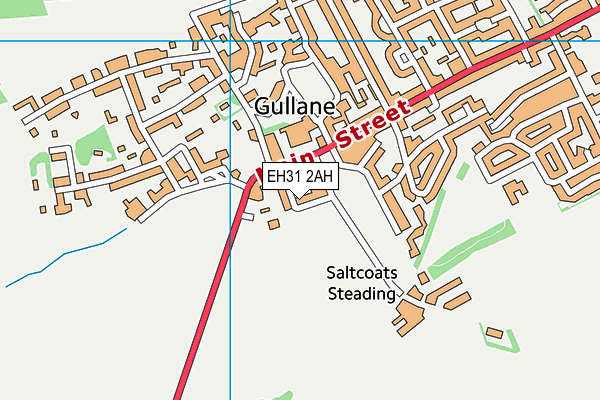 EH31 2AH map - OS VectorMap District (Ordnance Survey) EH31 2AH map - OS VectorMap District (Ordnance Survey)