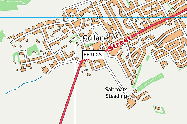 EH31 2AJ map - OS VectorMap District (Ordnance Survey) EH31 2AJ map - OS VectorMap District (Ordnance Survey)