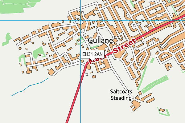 EH31 2AN map - OS VectorMap District (Ordnance Survey) EH31 2AN map - OS VectorMap District (Ordnance Survey)