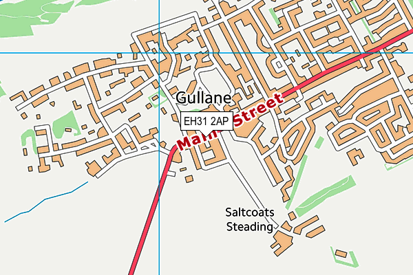 EH31 2AP map - OS VectorMap District (Ordnance Survey) EH31 2AP map - OS VectorMap District (Ordnance Survey)