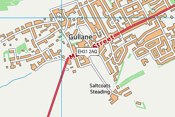 EH31 2AQ map - OS VectorMap District (Ordnance Survey) EH31 2AQ map - OS VectorMap District (Ordnance Survey)