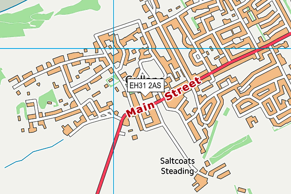 EH31 2AS map - OS VectorMap District (Ordnance Survey) EH31 2AS map - OS VectorMap District (Ordnance Survey)