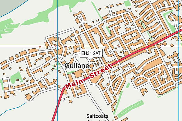 EH31 2AT map - OS VectorMap District (Ordnance Survey)