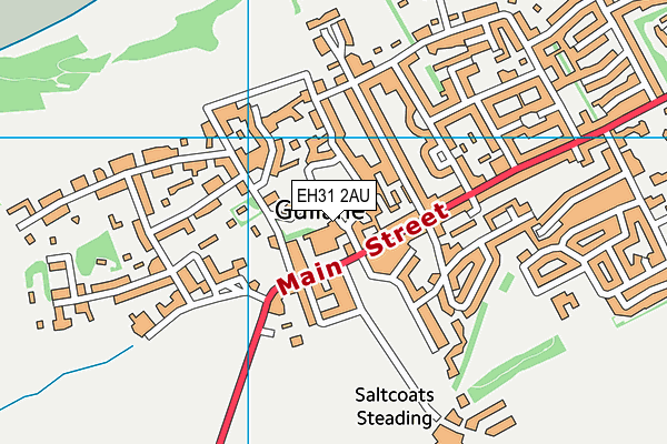 EH31 2AU map - OS VectorMap District (Ordnance Survey) EH31 2AU map - OS VectorMap District (Ordnance Survey)