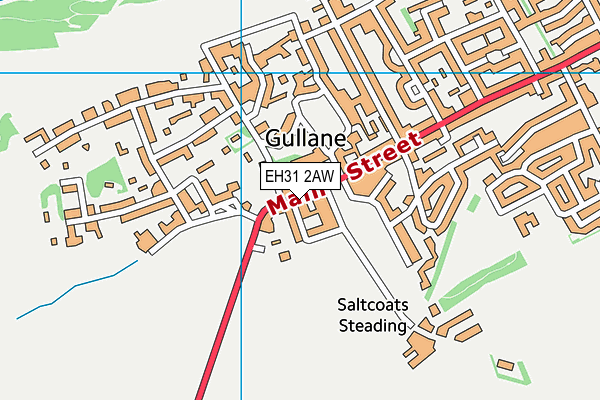 EH31 2AW map - OS VectorMap District (Ordnance Survey) EH31 2AW map - OS VectorMap District (Ordnance Survey)