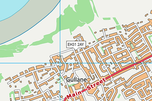 EH31 2AY map - OS VectorMap District (Ordnance Survey) EH31 2AY map - OS VectorMap District (Ordnance Survey)