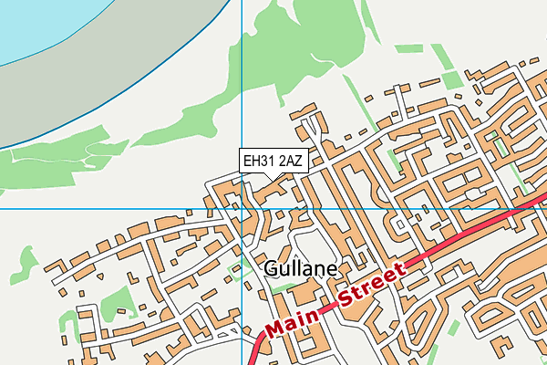 EH31 2AZ map - OS VectorMap District (Ordnance Survey) EH31 2AZ map - OS VectorMap District (Ordnance Survey)