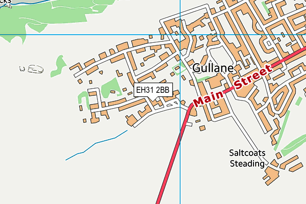 EH31 2BB map - OS VectorMap District (Ordnance Survey) EH31 2BB map - OS VectorMap District (Ordnance Survey)