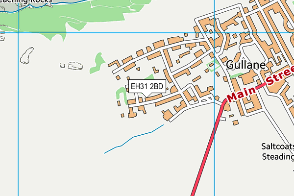 EH31 2BD map - OS VectorMap District (Ordnance Survey) EH31 2BD map - OS VectorMap District (Ordnance Survey)