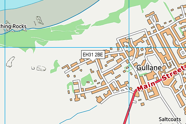 EH31 2BE map - OS VectorMap District (Ordnance Survey) EH31 2BE map - OS VectorMap District (Ordnance Survey)