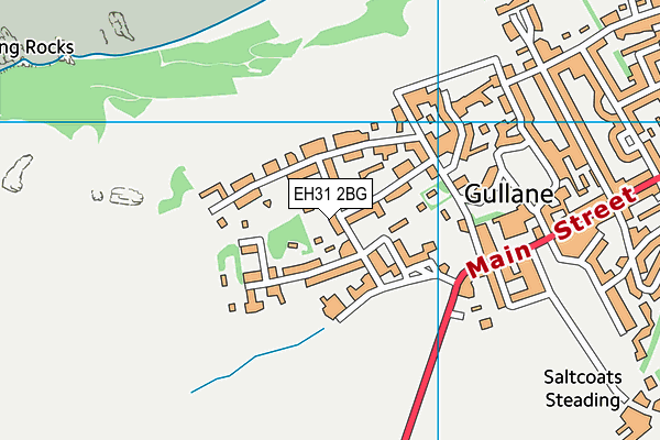 EH31 2BG map - OS VectorMap District (Ordnance Survey) EH31 2BG map - OS VectorMap District (Ordnance Survey)