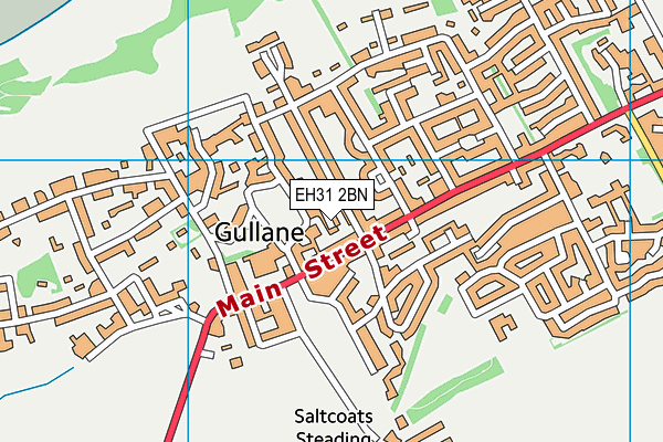 EH31 2BN map - OS VectorMap District (Ordnance Survey) EH31 2BN map - OS VectorMap District (Ordnance Survey)