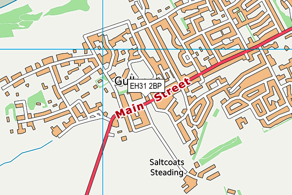 EH31 2BP map - OS VectorMap District (Ordnance Survey)