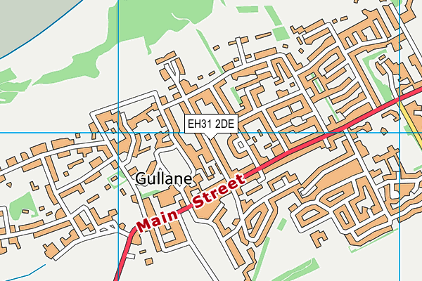 EH31 2DE map - OS VectorMap District (Ordnance Survey) EH31 2DE map - OS VectorMap District (Ordnance Survey)