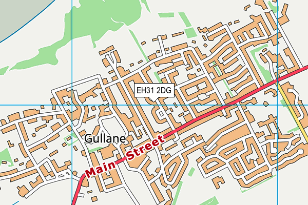 EH31 2DG map - OS VectorMap District (Ordnance Survey) EH31 2DG map - OS VectorMap District (Ordnance Survey)